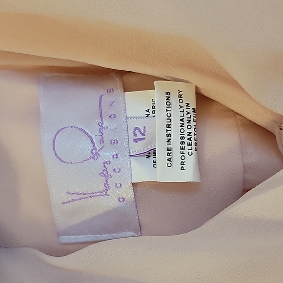 Hayley Paige Ocassions Bridesmaid   Dress Style 5712 in Blush - Picture 4 of 5